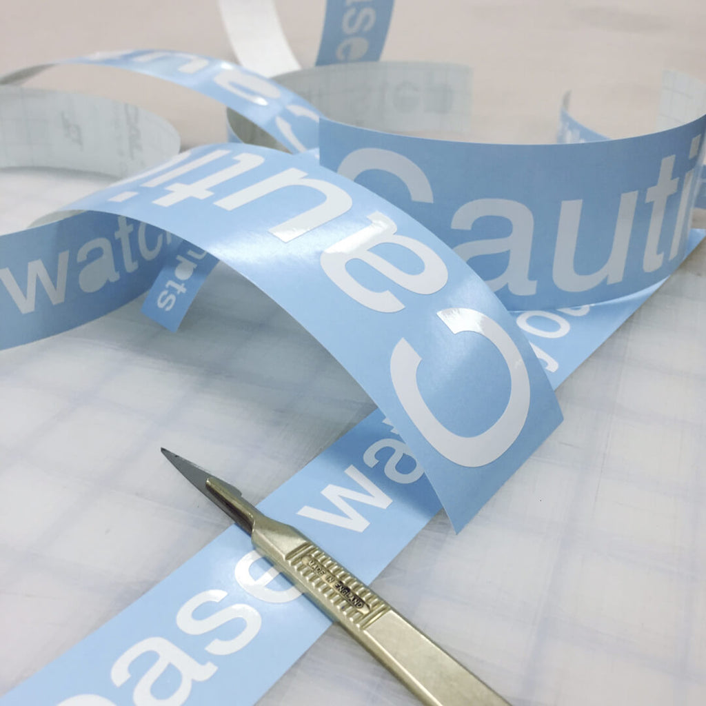 Vinyl Cut Lettering Prints | Classic Colour Copying