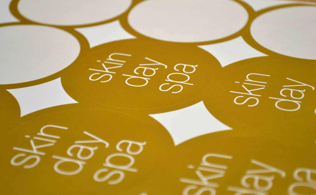 Gold Metallic Ink Stickers | Classic Colour Copying