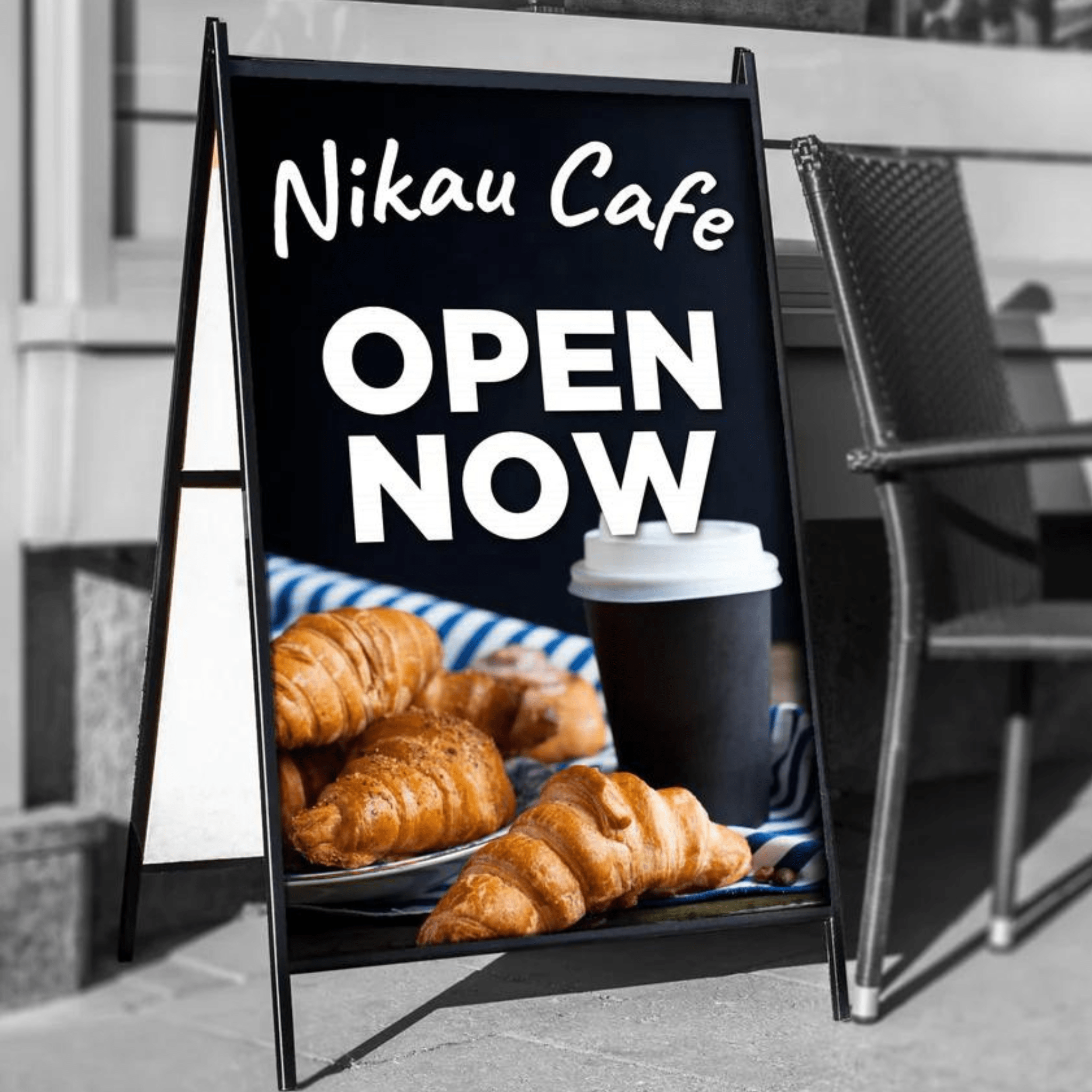 Custom A-Frame Signs Melbourne | Classic Colour – Classic Colour Copying